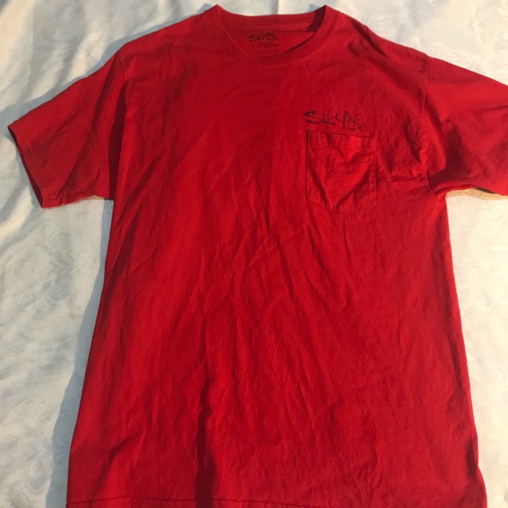 Red salt life shirt
